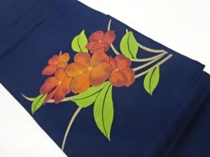 花葉模様織出し名古屋帯